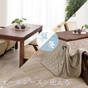 ダイニングこたつ セット 6点 4人用 テーブ...の詳細画像3