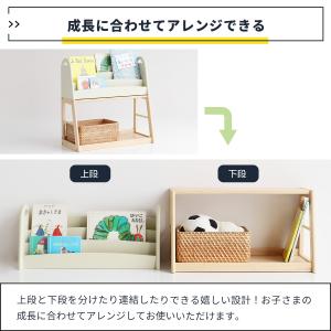 絵本ラック ブックスタンド 本棚 安全設計 角...の詳細画像3