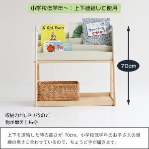 絵本ラック ブックスタンド 本棚 安全設計 角...の詳細画像5