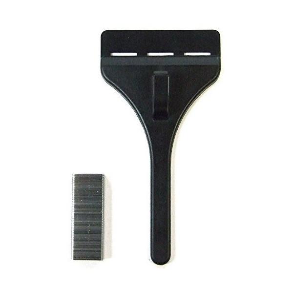 掛け時計用フック 壁の穴が目立たないフック ホチキスで取付け 壁美人 KFK-6012 CREPHA...