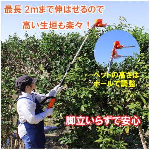 剪定バリカン コードレス 2WAY バリカン3...の詳細画像3