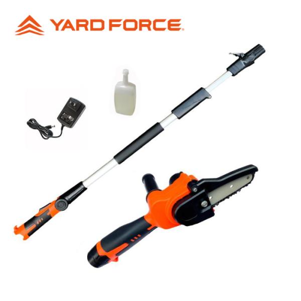 チェーンソー YARD FORCE １２Ｖコードレス高枝チェーンソーミニ LS-A10-JP　 ヤー...