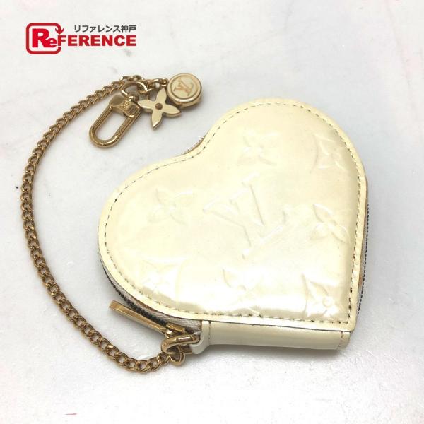 LOUIS VUITTON ルイ ヴィトン M91918 ポルト モネ クール  ヴェルニ ハート型...