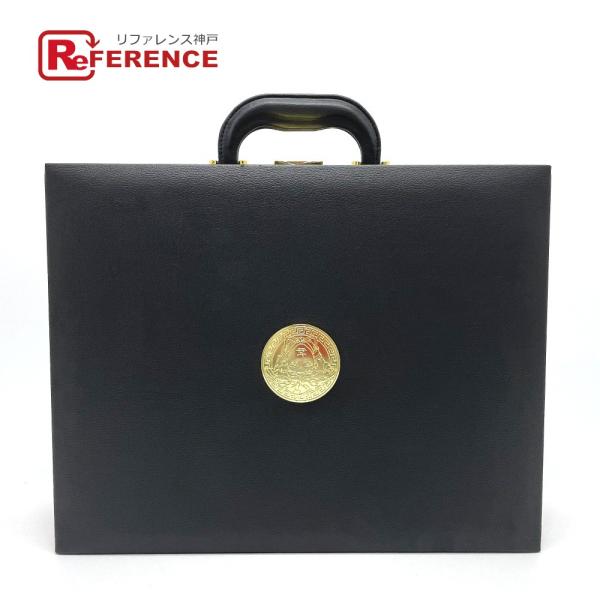 VERSACE ヴェルサーチ メデューサ 時計BOX アタッシュケース ブリーフケース フェイクレザ...