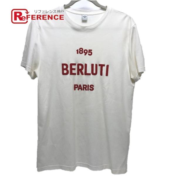 Berluti ベルルッティ 日本限定 トップス アパレル バイカラー 半袖 Tシャツ ロゴ 半袖Ｔ...