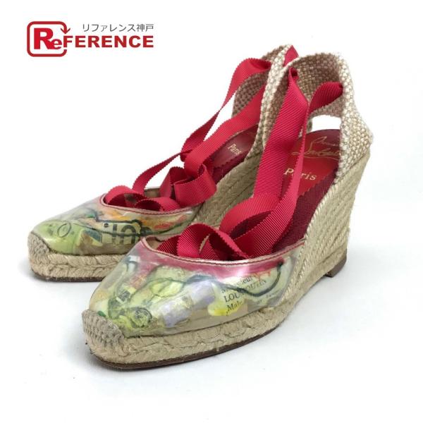 Christian Louboutin クリスチャンルブタン TRASH トラッシュ リボン レース...