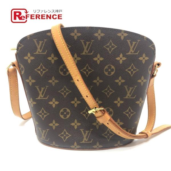 LOUIS VUITTON ルイヴィトン M51290 モノグラム ドルーオ カバン 斜め掛け ショ...