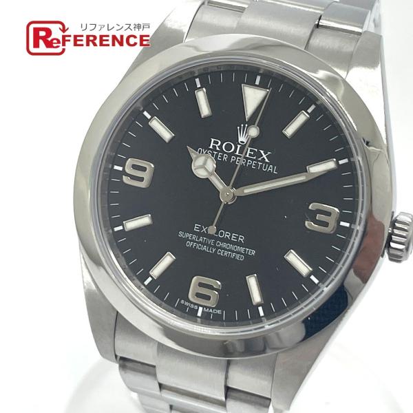 ROLEX ロレックス 214270 エクスプローラーI 自動巻き 腕時計 SS シルバー メンズ【...