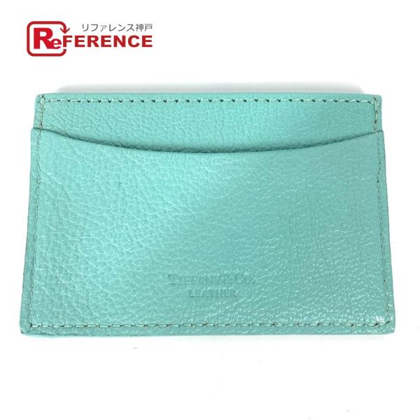 未使用 TIFFANY&amp;Co. ティファニー ロゴ 名刺入れ パスケース カードケース ティファニー...