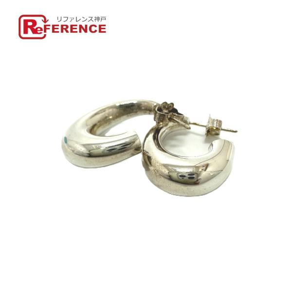 TIFFANY&amp;Co. ティファニー ハーフフープ アクセサリー ピアス シルバー レディース【中古...