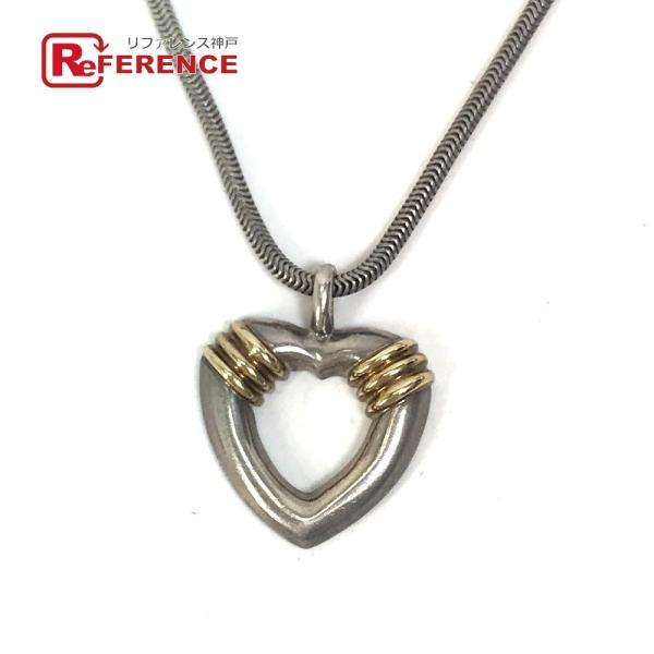 TIFFANY&amp;Co. ティファニー ハート ペンダントトップ ネックレス シルバー レディース【中...