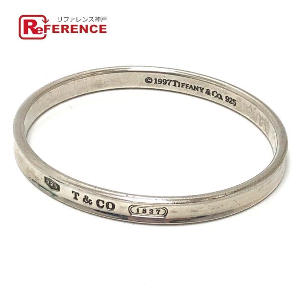 TIFFANY&amp;Co. ティファニー 1837 ナロー ジュエリー アクセサリー バングル シルバー...