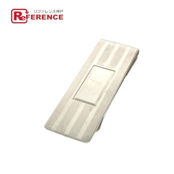 TIFFANY&amp;Co. ティファニー ロゴ ビルクリップ 札ばさみ マネークリップ シルバー ユニセ...