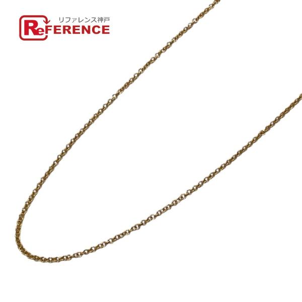 TIFFANY&amp;Co. ティファニー K18YG 50cm チェーン アクセサリー ジュエリー ネッ...