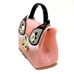 Furla フルラ Candy Ginger キャンディ キャンディ 未使用 中古 レディース ファー付き ミニバッグ ショルダーバッグ Rosa Chiaro レディース 未使用 中古 1 リファレンス コレクション