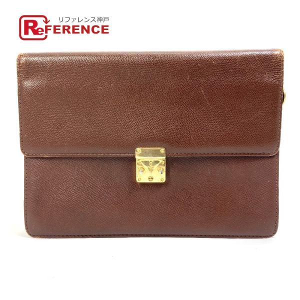 YVES SAINT LAURENT イヴ・サンローラン YSL金具 ヴィンテージ ロゴ クラッチバ...