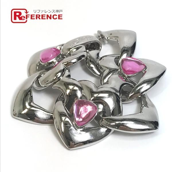 YVES SAINT LAURENT イヴ・サンローラン ハート ヴィンテージ アクセサリー ブレス...