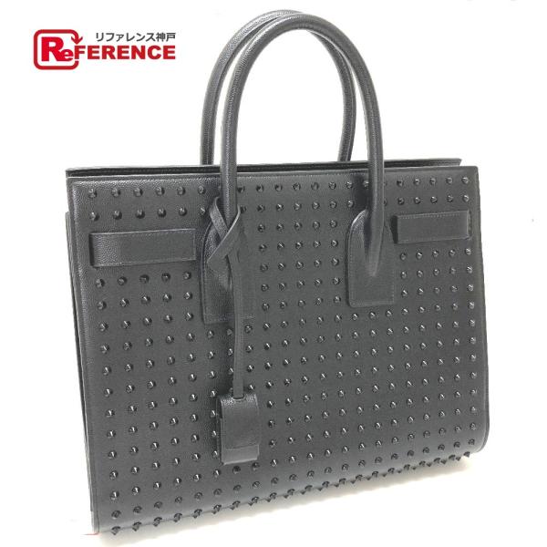 Saint Laurent サンローラン 355154 ハンドバッグ サックドジュール スパイクスタ...