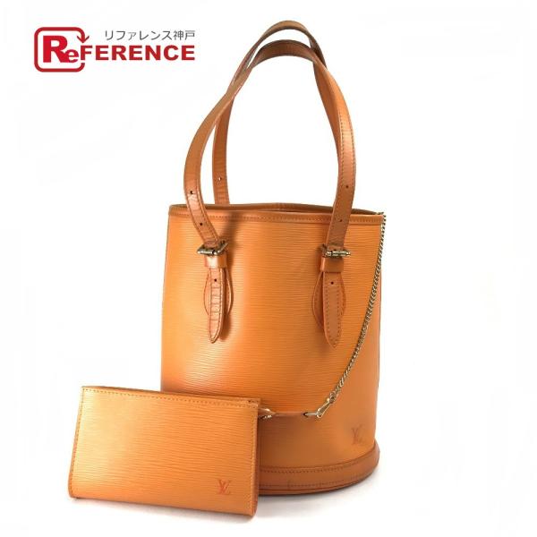 LOUIS VUITTON ルイヴィトン M5899H エピ プチ バケット PM ポーチ付き トー...