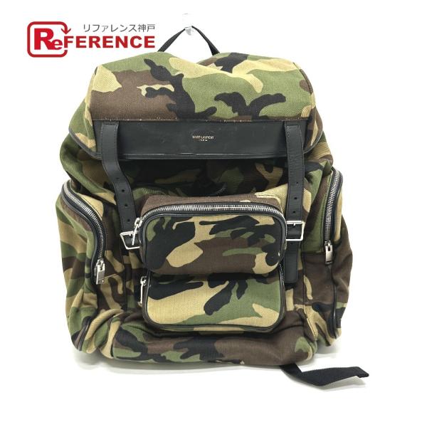 SAINT LAURENT PARIS サンローランパリ 437110 カモフラージュ 迷彩 バック...