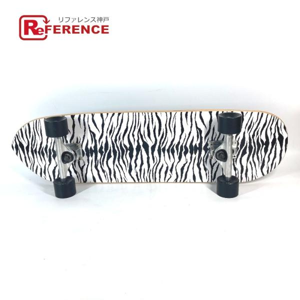 美品 SAINT LAURENT PARIS サンローランパリ ゼブラ スケートボード スケボー イ...