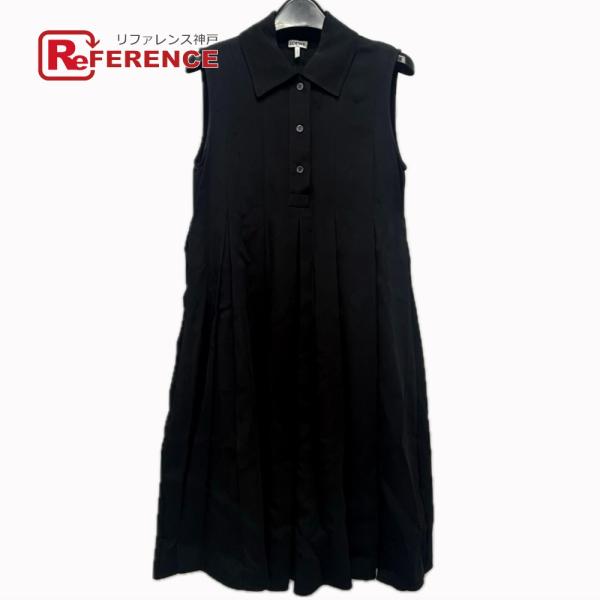 LOEWE ロエベ S359Y09XG5 トラペーズ ショートドレス アパレル ノースリーブ ひざ丈...