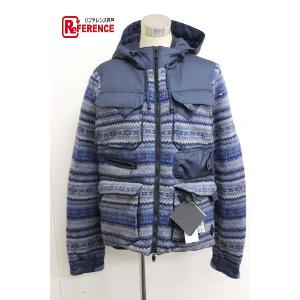 モンクレール　ダウン　ブルガリ　サイズ0 MONCLER モンクレール 41323/91/68950 BULGARIE ブルガリ ファー