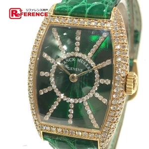 FRANCK MULLER 　美品トノウカーベックス　ダイヤベゼル　レディース フランク ミュラー トノウカーベックス プティ ウォッチ ダイヤ