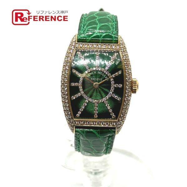 FRANCK MULLER フランクミュラー 1750S6PMCD トノーカーベックス  文字盤ダイ...