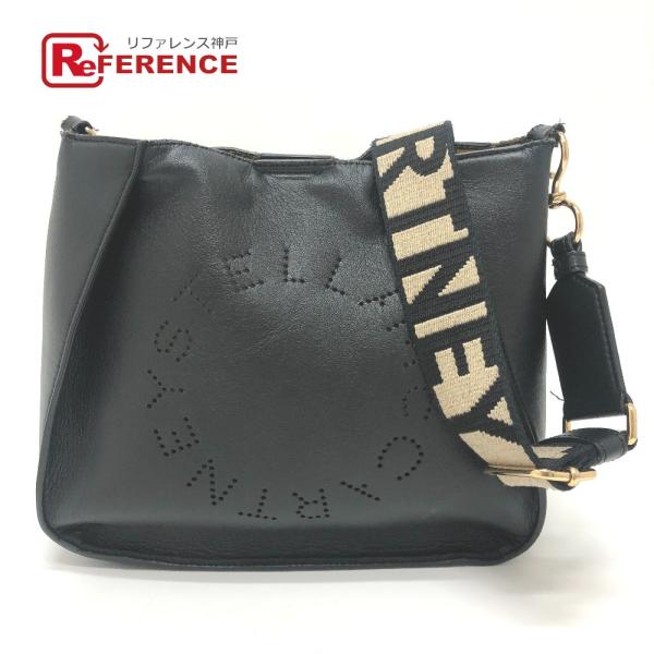 Stella McCartney ステラマッカートニー 700159 ロゴ クロスボディ カバン 斜...