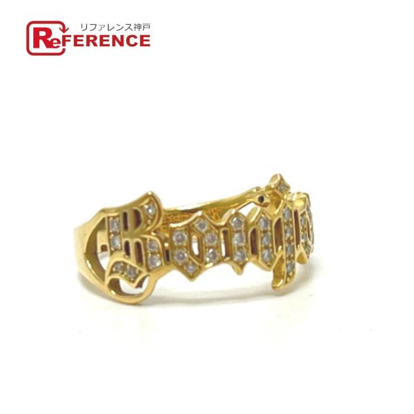 Vendome Aoyama ヴァンドーム青山 K18 D0.18ct デザイン リング・指輪 ゴー...