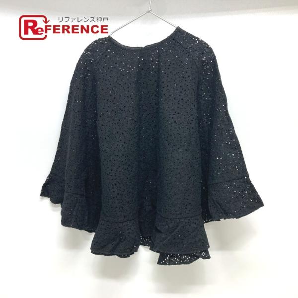 新品同様 LE CIEL BLEU ルシェルブルー 22A62206 トップス レース ケープ アパ...