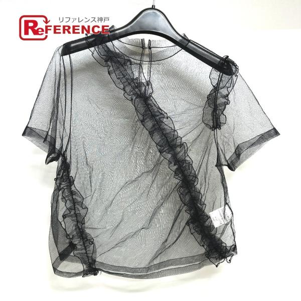 新品同様 LE CIEL BLEU ルシェルブルー 25S62514 シースルー アパレル トップス...