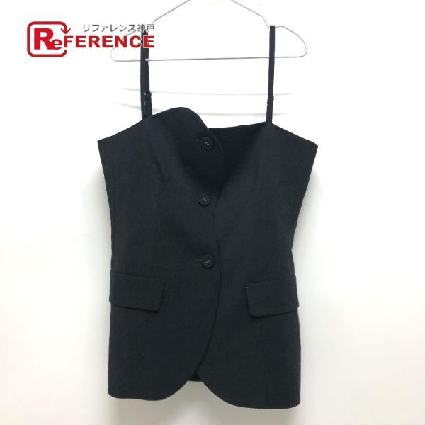 未使用 LE CIEL BLEU ルシェルブルー 25A63309 ウェーブフロントビスチェ アパレ...