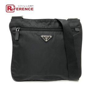 PRADA プラダ 2VH563 カバン トライアングルロゴ ショルダーバッグ ブラック ユニセックス【中古】｜reference