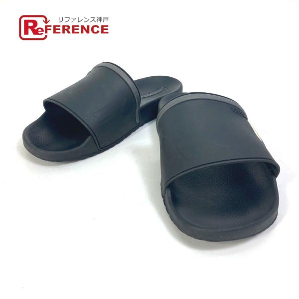 PRADA プラダ 4X3102 ロゴ 靴 シャワーサンダル プールサンダル サンダル ラバー ブラ...