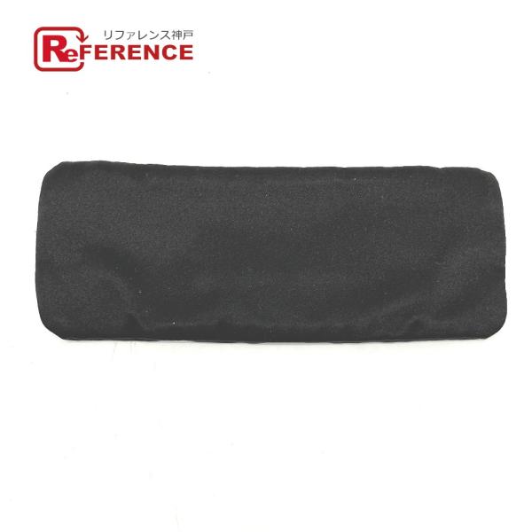 PRADA プラダ ノベルティ ペンケース 小物入れ シルクサテン ブラック ユニセックス【中古】新...