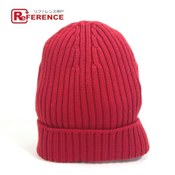 PRADA プラダ SMB1 プラダスポーツ ロゴ ビーニー ニットキャップ 帽子 ニット帽 ウール...