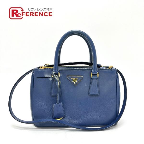 PRADA プラダ BN2316 ガレリア カバン 2WAY ショルダーバッグ 斜め掛け 三角ロゴ ...