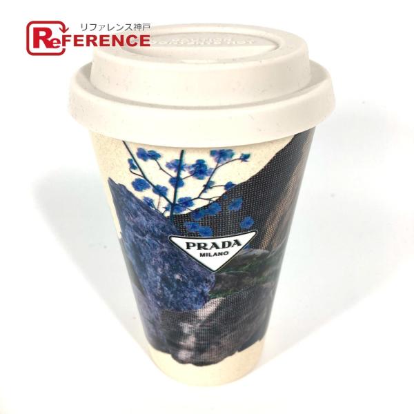 未使用 PRADA プラダ ウォーターボトル ノベルティ 登山デザイン コップ カップ タンブラー ...
