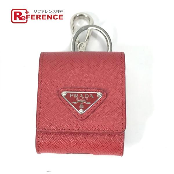 美品 PRADA プラダ 2TT106 airpods イヤホン エアポッズ アップル トライアング...