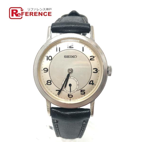 SEIKO セイコー 5328-0040 スモールセコンド  手巻き 腕時計 シルバー レディース【...
