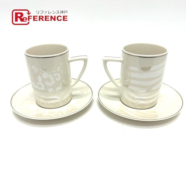 新品同様  ジバンシー ティーカップ ソーサー2客セット 雑貨 ホワイト レディース【中古】