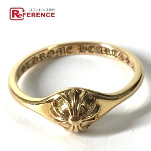 CHROME HEARTS クロムハーツ バブルガム クロスボール  アクセサリー リング・指輪 ゴールド レディース【中古】｜reference