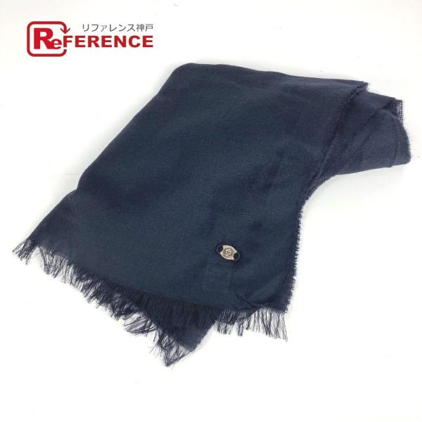 CHROME HEARTS クロムハーツ CHプラス 大判 ストール マフラー フリンジ ストール ...