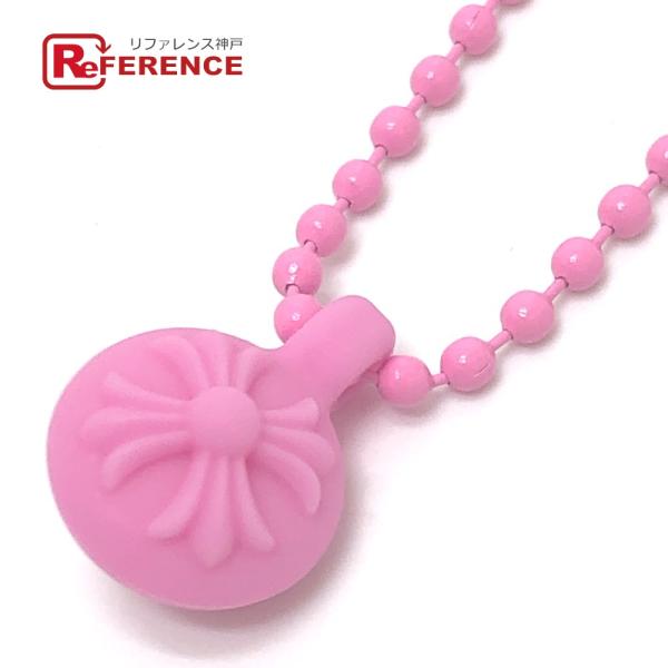 未使用 CHROME HEARTS クロムハーツ クロスボール アクセサリー チェーンネックレス シ...