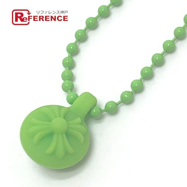 未使用 CHROME HEARTS クロムハーツ クロスボール アクセサリー チェーンネックレス シ...