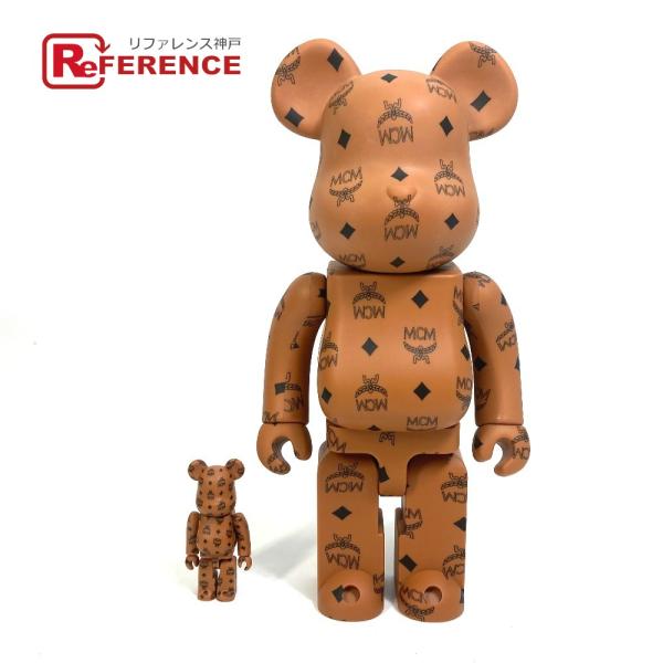 MCM エムシーエム ヴィセトス ベアブリック BE@RBRICK 100%＆400% 2体セット ...