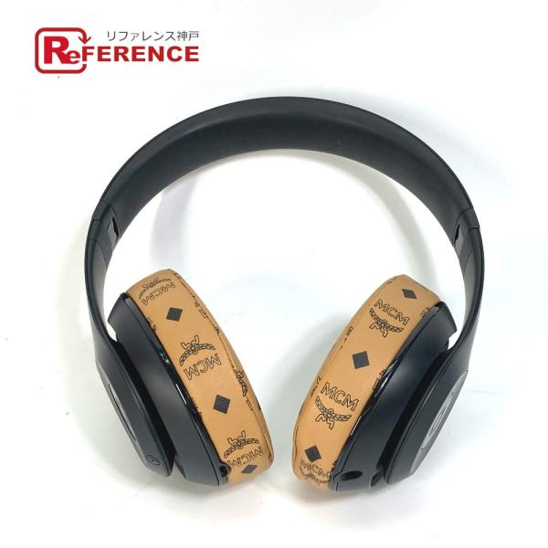 MCM エムシーエム Beats ビーツ ワイヤレス ヘッドフォン ケース付き ロゴ ヴィセトス イ...