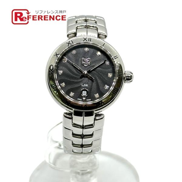 TAG HEUER タグホイヤー WAT1410.BA0954 リンク 11Pダイヤ クォーツ デイ...